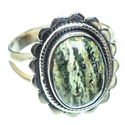 Lizard Jasper Rings handcrafted by Ana Silver Co - RING55764