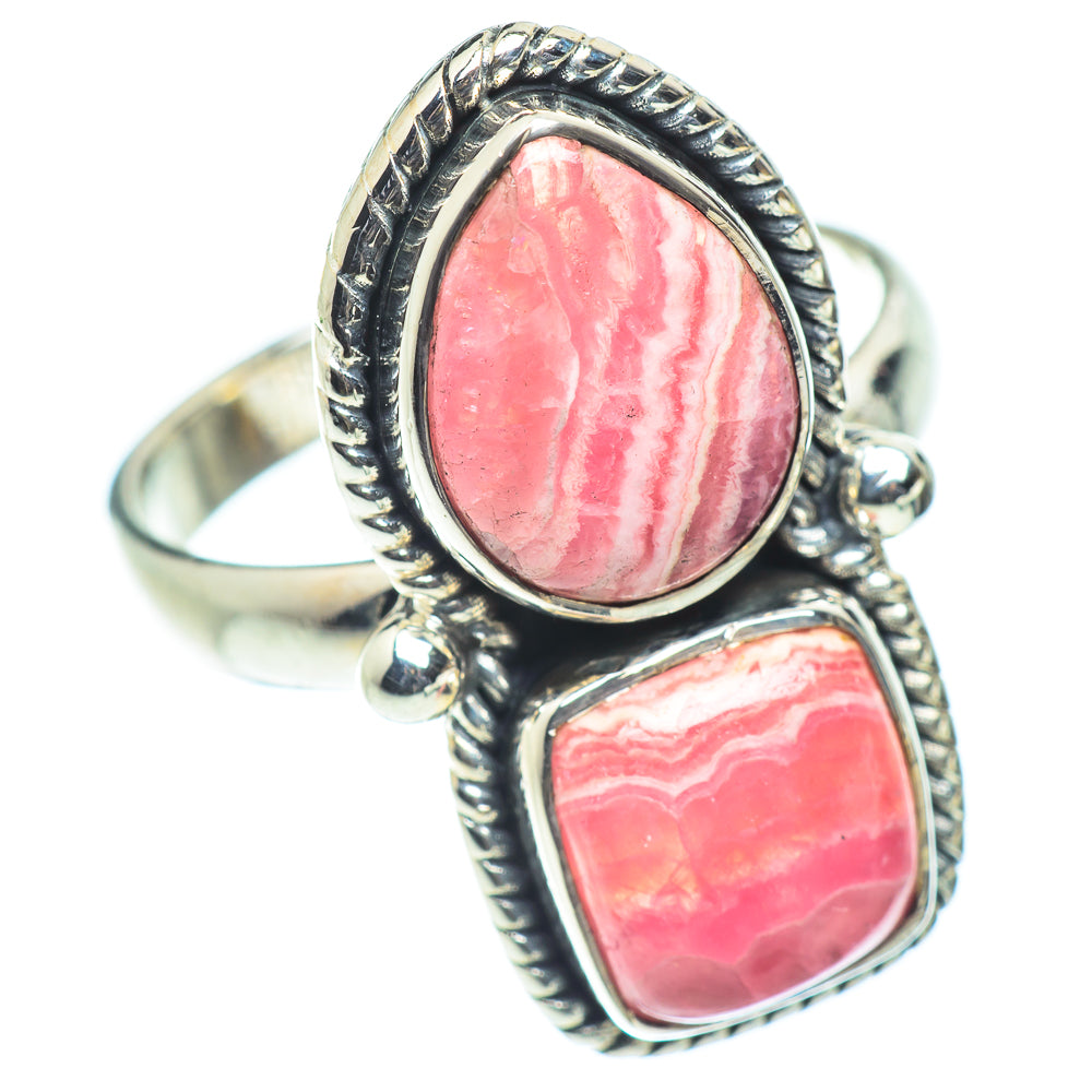 Rhodochrosite Rings handcrafted by Ana Silver Co - RING55771