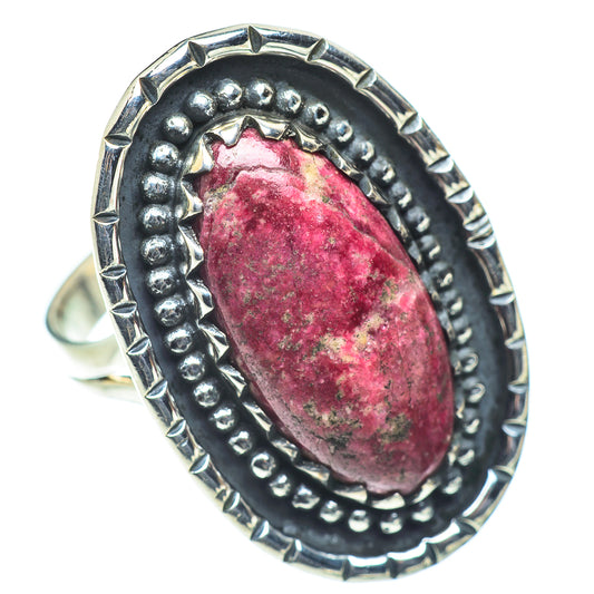 Thulite Rings handcrafted by Ana Silver Co - RING55772