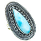 Larimar Rings handcrafted by Ana Silver Co - RING55783