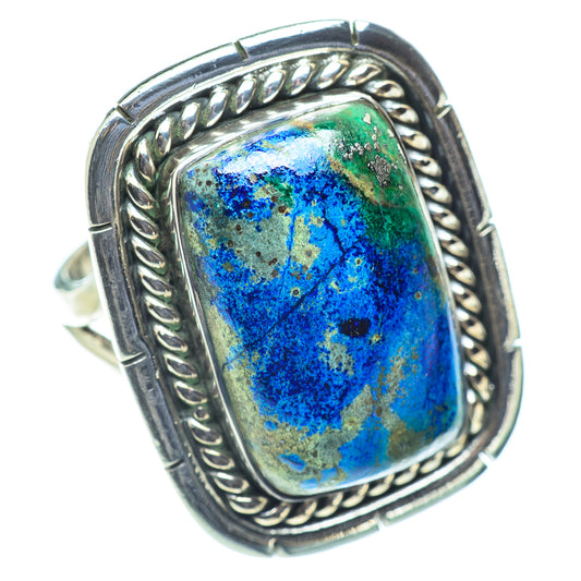 Azurite Rings handcrafted by Ana Silver Co - RING55785