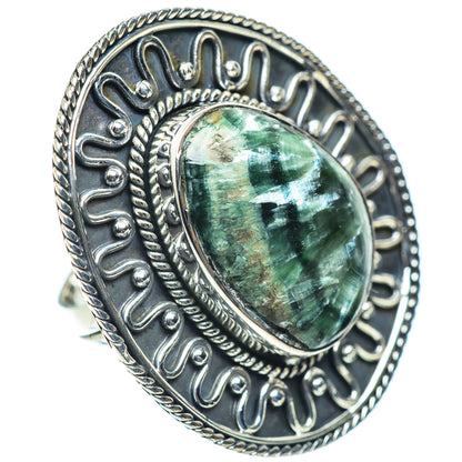 Seraphinite Rings handcrafted by Ana Silver Co - RING55787