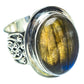 Labradorite Rings handcrafted by Ana Silver Co - RING55816