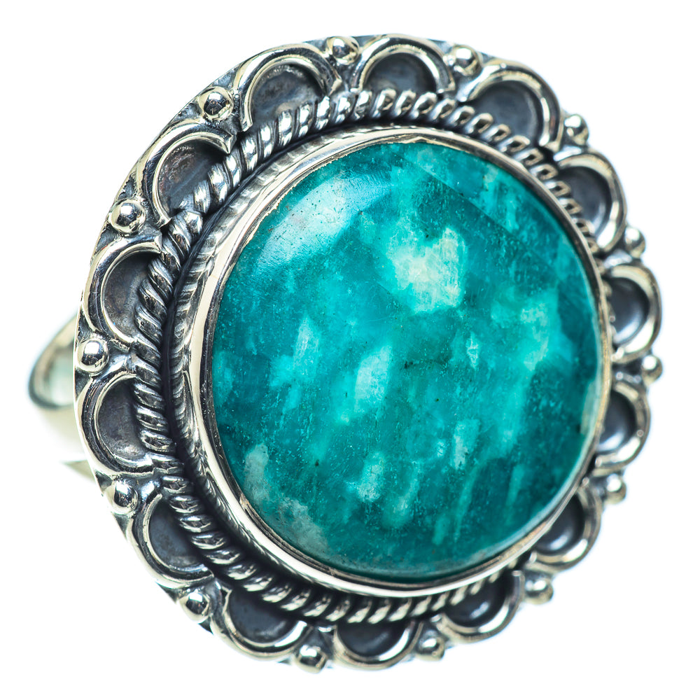 Amazonite Rings handcrafted by Ana Silver Co - RING55819