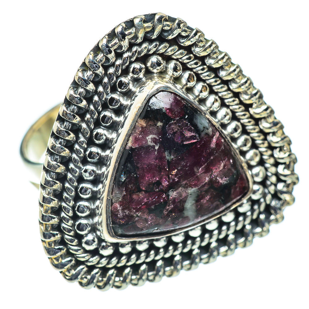 Russian Eudialyte Rings handcrafted by Ana Silver Co - RING55829