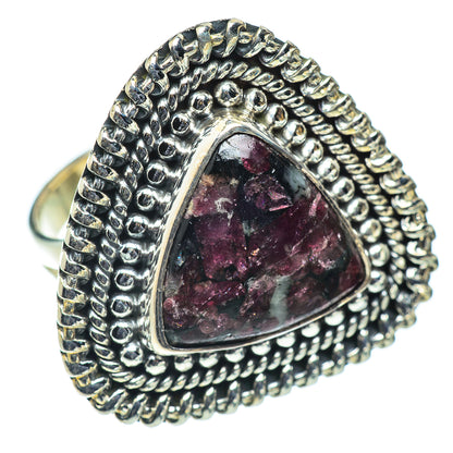 Russian Eudialyte Rings handcrafted by Ana Silver Co - RING55829