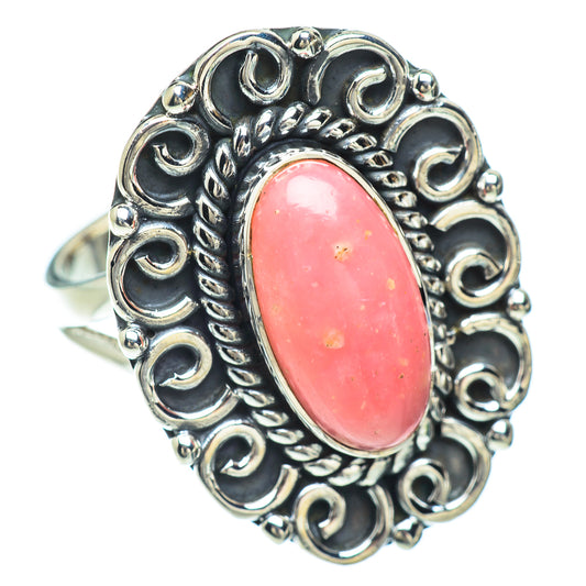 Pink Opal Rings handcrafted by Ana Silver Co - RING55854