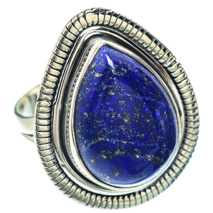 Lapis Lazuli Rings handcrafted by Ana Silver Co - RING55907