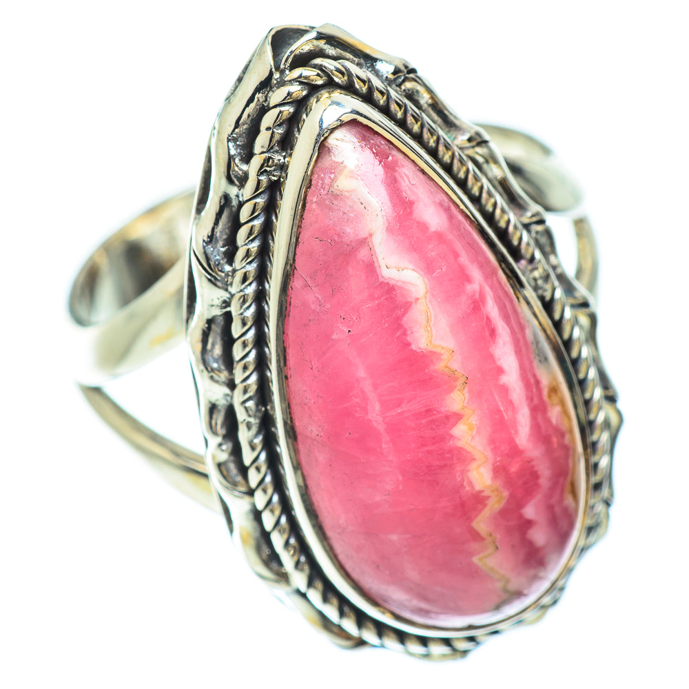 Rhodochrosite Rings handcrafted by Ana Silver Co - RING55925