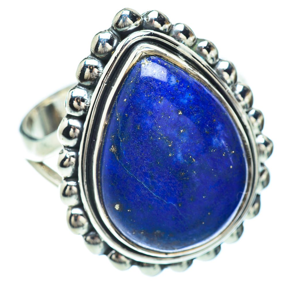 Lapis Lazuli Rings handcrafted by Ana Silver Co - RING55936