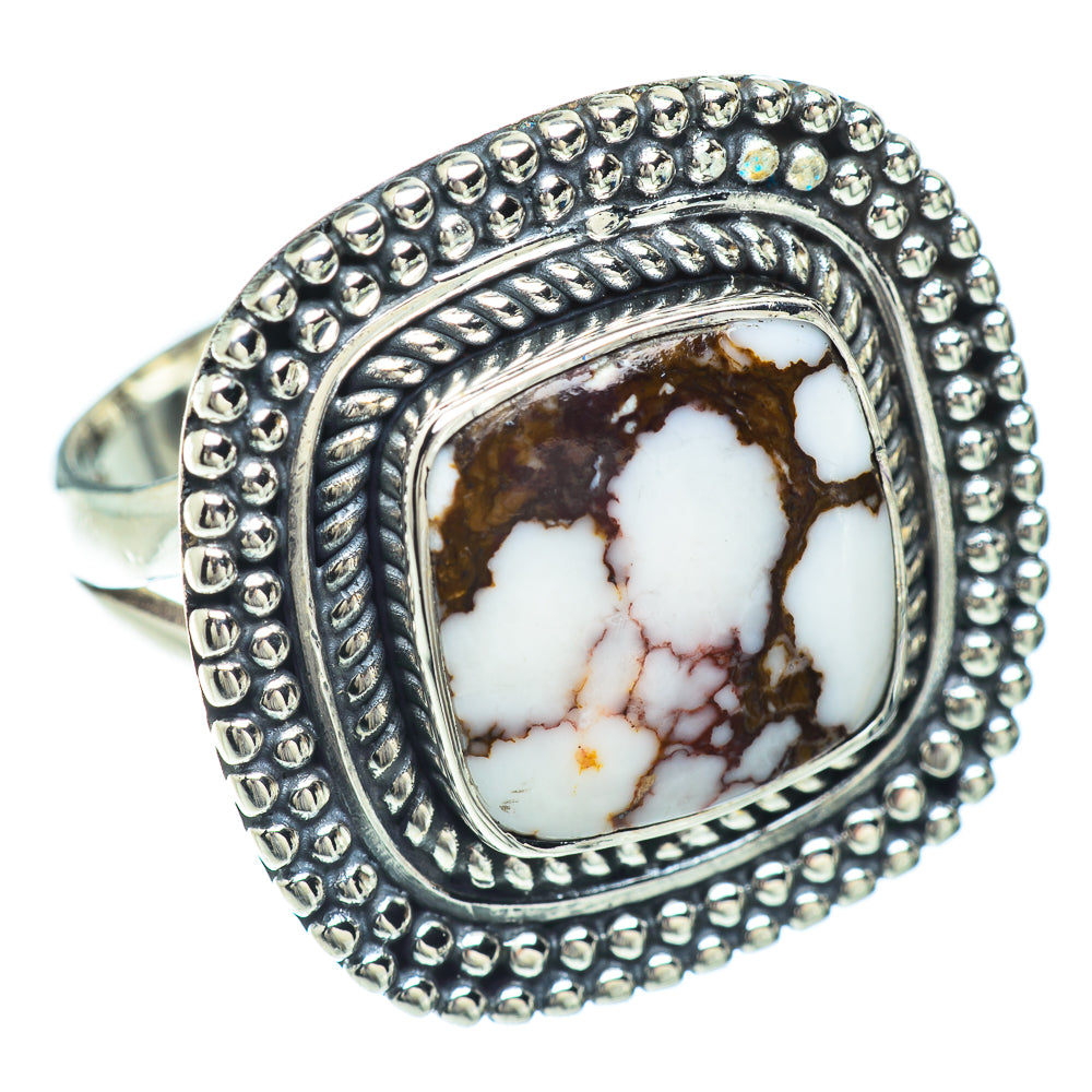 Peanut Wood Jasper Rings handcrafted by Ana Silver Co - RING55947 - Photo 2