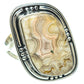 Laguna Lace Agate Rings handcrafted by Ana Silver Co - RING55948