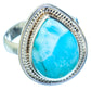 Larimar Rings handcrafted by Ana Silver Co - RING5594