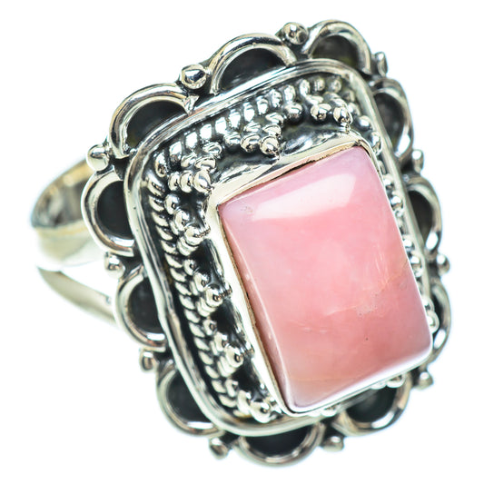 Pink Opal Rings handcrafted by Ana Silver Co - RING55952