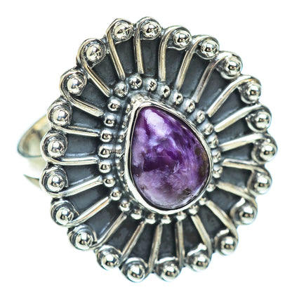 Charoite Rings handcrafted by Ana Silver Co - RING55988