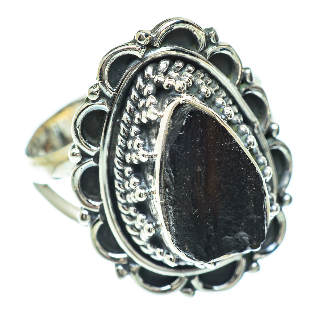 Tektite Rings handcrafted by Ana Silver Co - RING55990