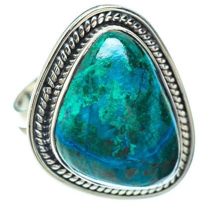 Chrysocolla Rings handcrafted by Ana Silver Co - RING55994