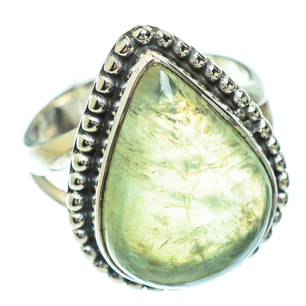 Prehnite Rings handcrafted by Ana Silver Co - RING56002