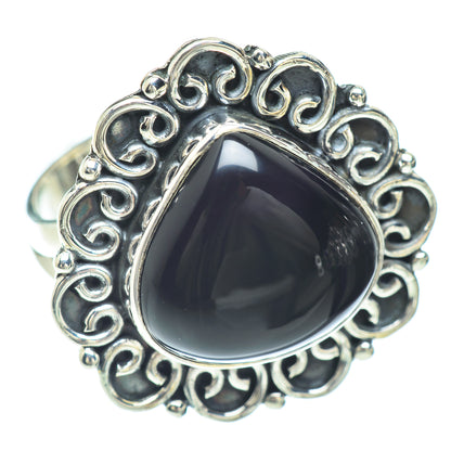 Black Onyx Rings handcrafted by Ana Silver Co - RING56017