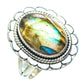 Labradorite Rings handcrafted by Ana Silver Co - RING56021