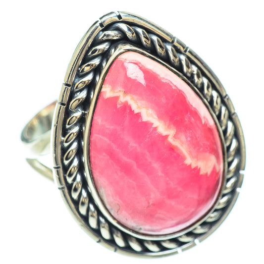 Rhodochrosite Rings handcrafted by Ana Silver Co - RING56045
