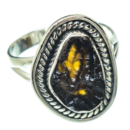 Tektite Rings handcrafted by Ana Silver Co - RING56046