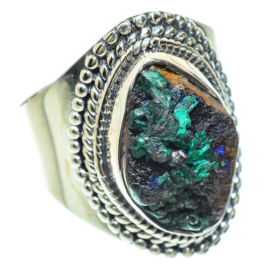 Azurite Rings handcrafted by Ana Silver Co - RING56051