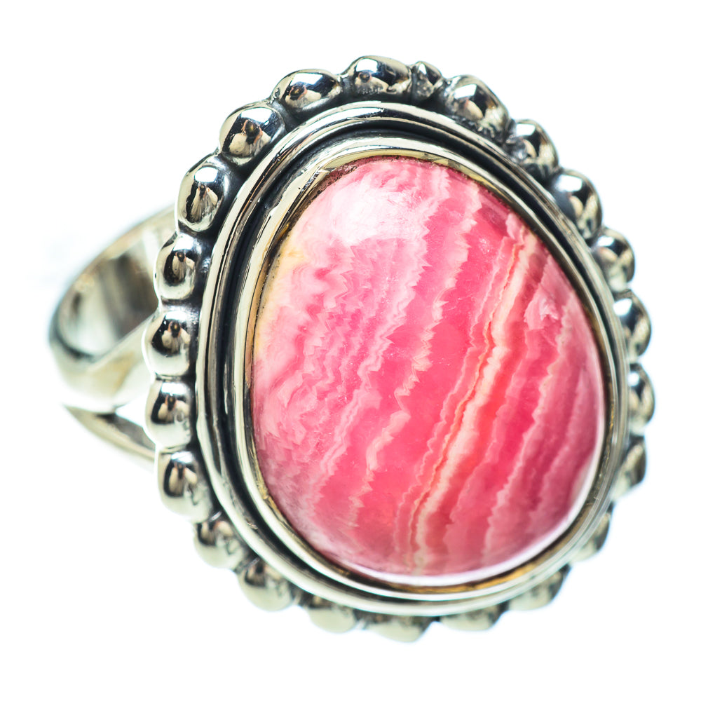 Rhodochrosite Rings handcrafted by Ana Silver Co - RING56069