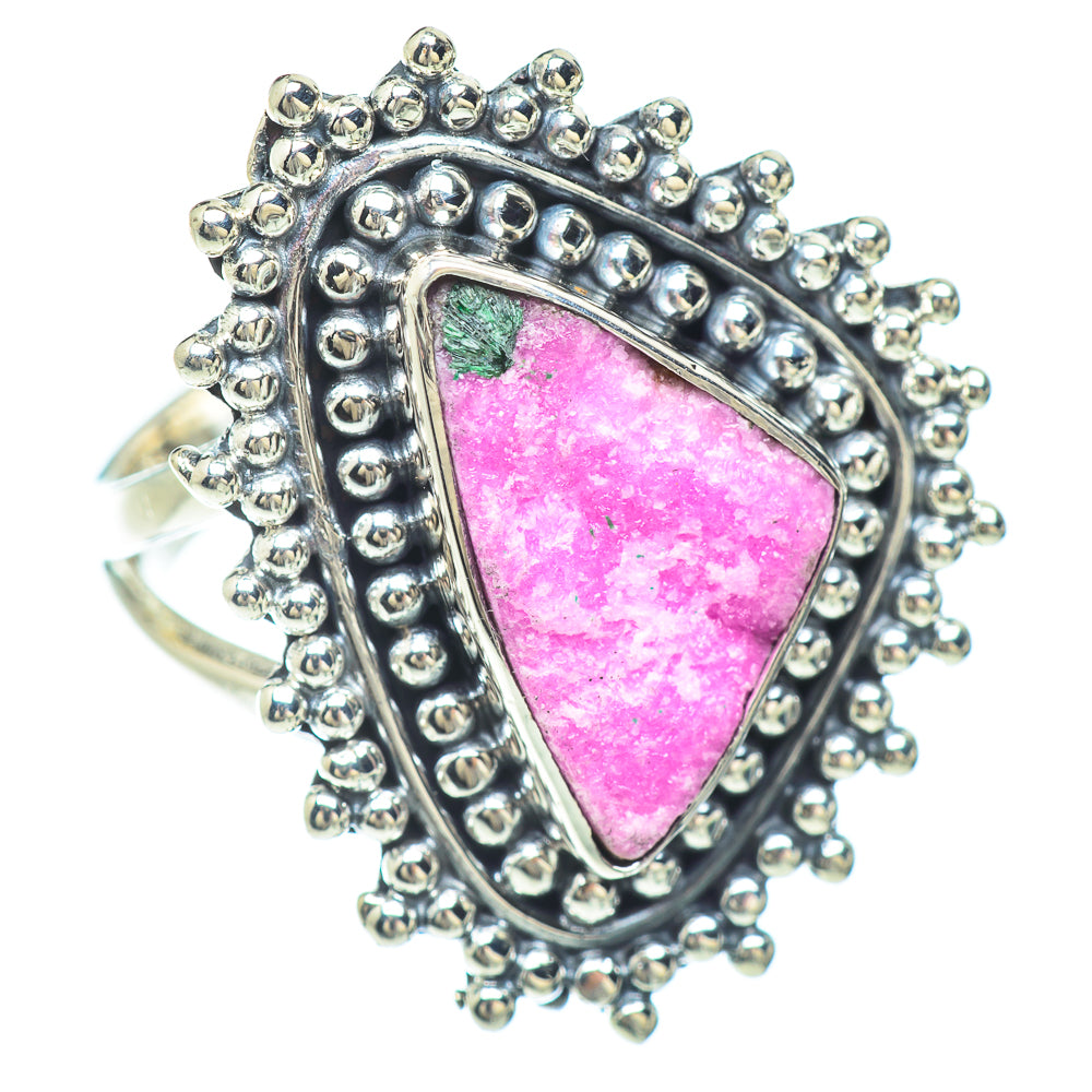 Cobalto Calcite Druzy Rings handcrafted by Ana Silver Co - RING56071