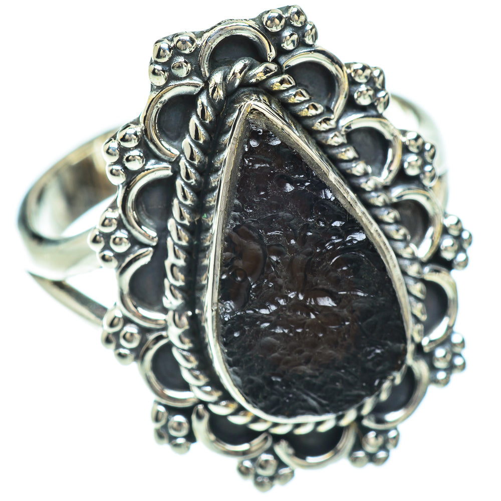 Tektite Rings handcrafted by Ana Silver Co - RING56073