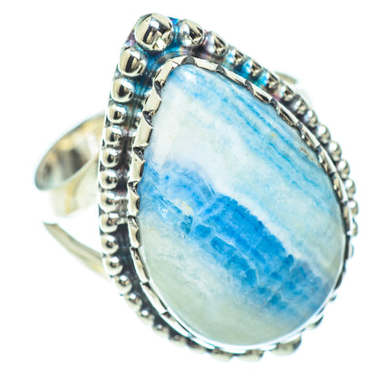 Blue Scheelite Rings handcrafted by Ana Silver Co - RING56080