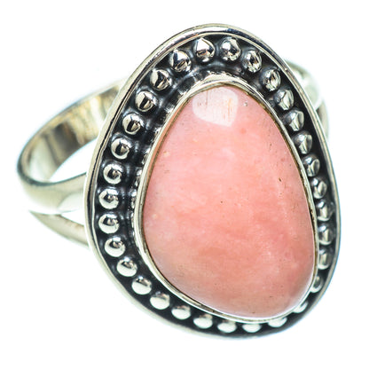 Pink Opal Rings handcrafted by Ana Silver Co - RING56123