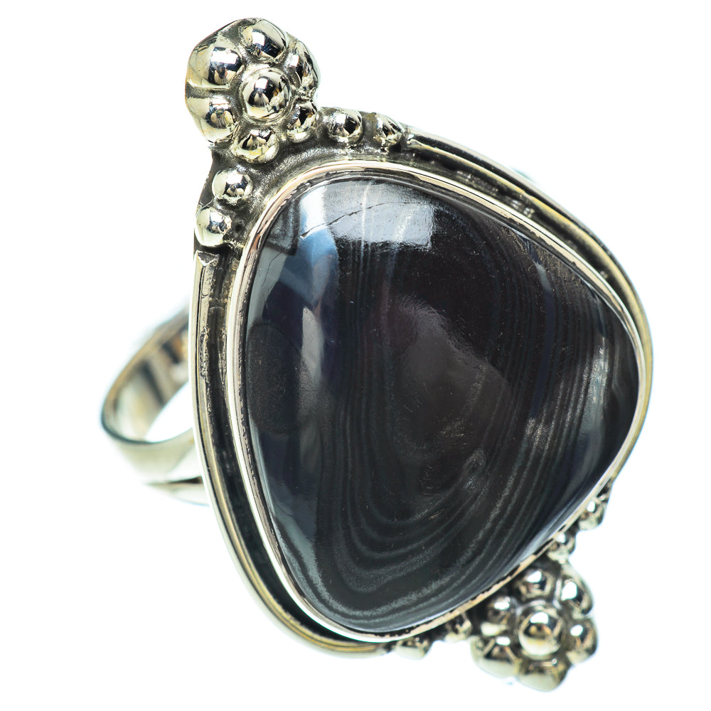 Psilomelane Rings handcrafted by Ana Silver Co - RING56128