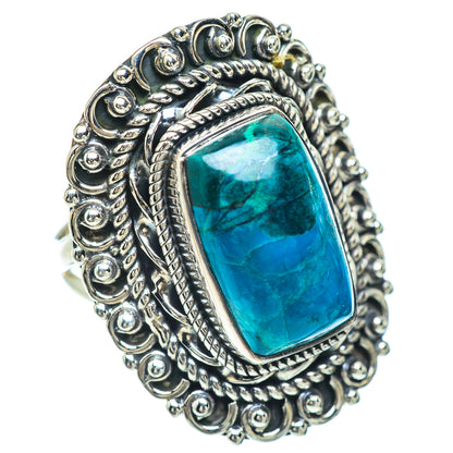 Chrysocolla Rings handcrafted by Ana Silver Co - RING56139