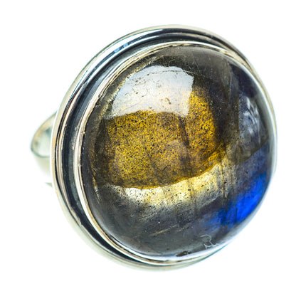 Labradorite Rings handcrafted by Ana Silver Co - RING56141