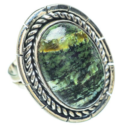 Seraphinite Rings handcrafted by Ana Silver Co - RING56149