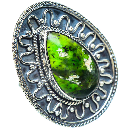 Emerald Rings handcrafted by Ana Silver Co - RING56152