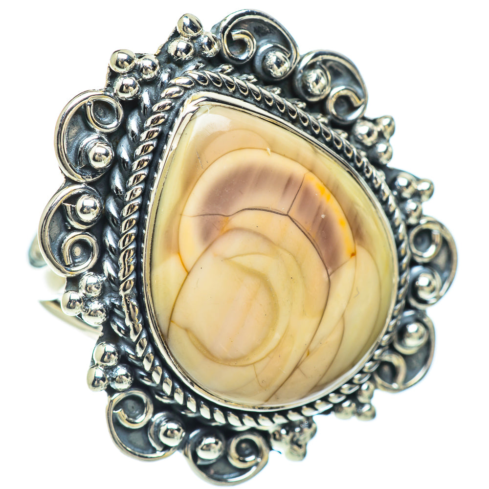 Imperial Jasper Rings handcrafted by Ana Silver Co - RING56156 - Photo 2