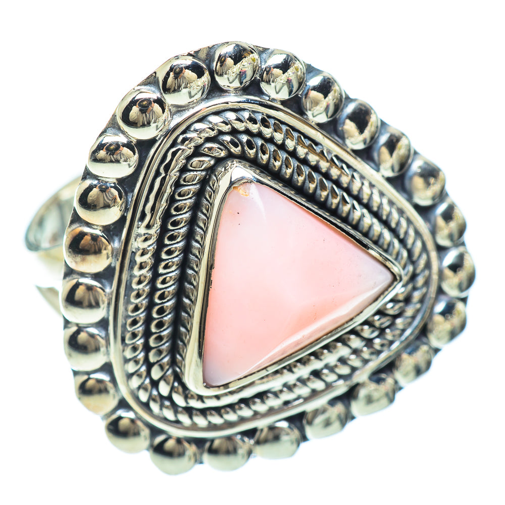 Pink Opal Rings handcrafted by Ana Silver Co - RING56166