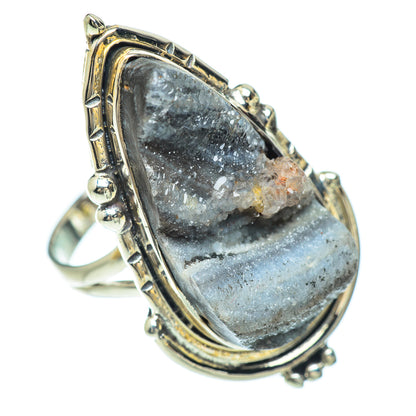 Desert Druzy Rings handcrafted by Ana Silver Co - RING56177