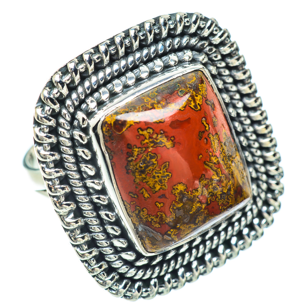 Red Jasper Rings handcrafted by Ana Silver Co - RING56195