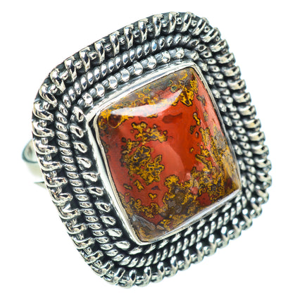 Red Jasper Rings handcrafted by Ana Silver Co - RING56195