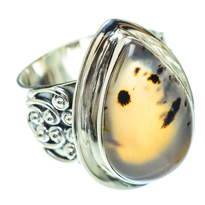 Dendritic Opal Rings handcrafted by Ana Silver Co - RING56213