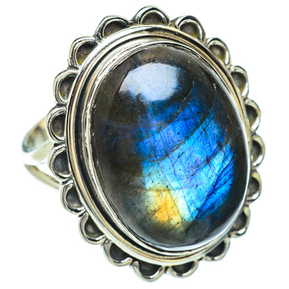 Labradorite Rings handcrafted by Ana Silver Co - RING56223