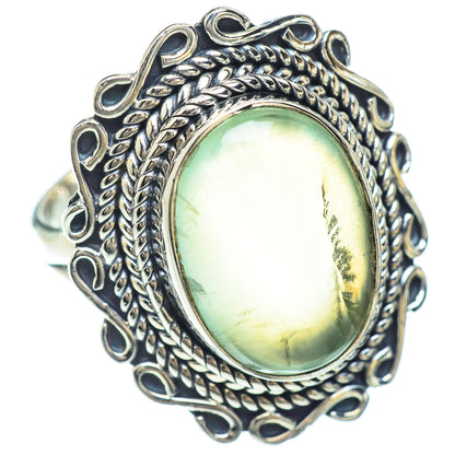 Prehnite Rings handcrafted by Ana Silver Co - RING56239