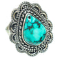 Tibetan Turquoise Rings handcrafted by Ana Silver Co - RING56241