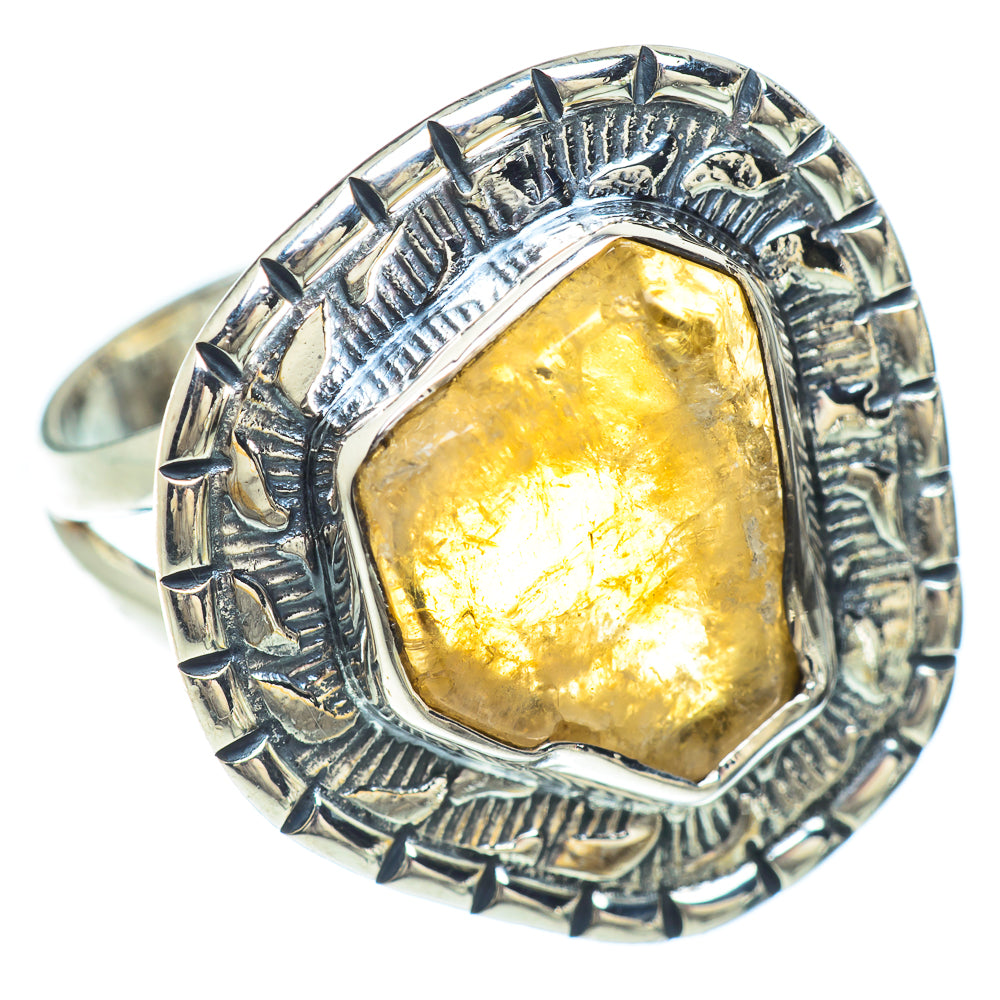 Citrine Rings handcrafted by Ana Silver Co - RING56249 - Photo 2