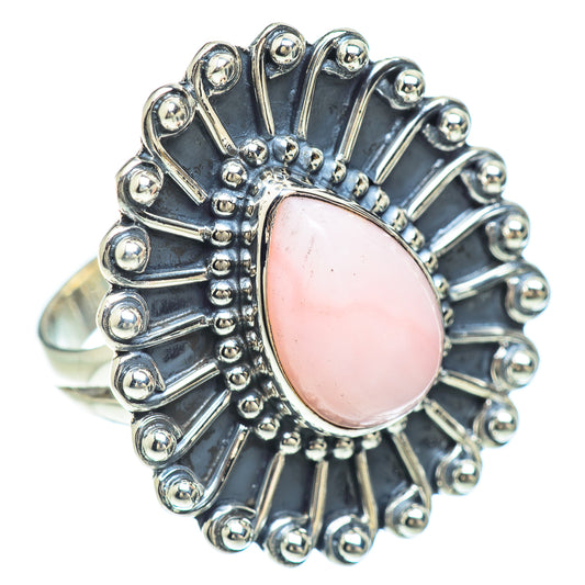 Pink Opal Rings handcrafted by Ana Silver Co - RING56251