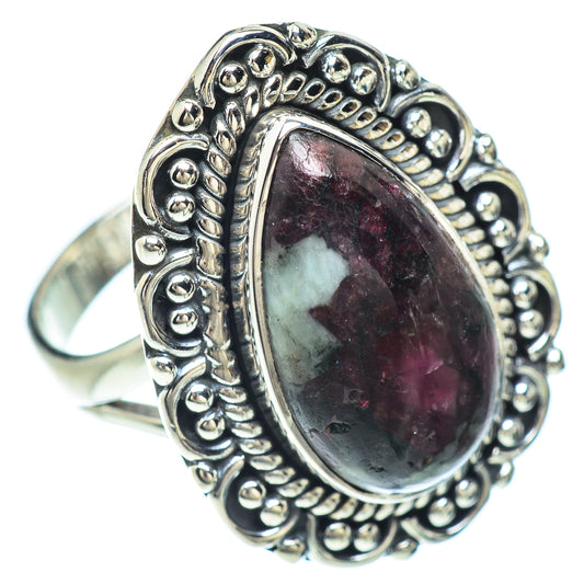 Russian Eudialyte Rings handcrafted by Ana Silver Co - RING56252