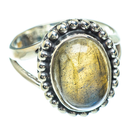 Labradorite Rings handcrafted by Ana Silver Co - RING56268